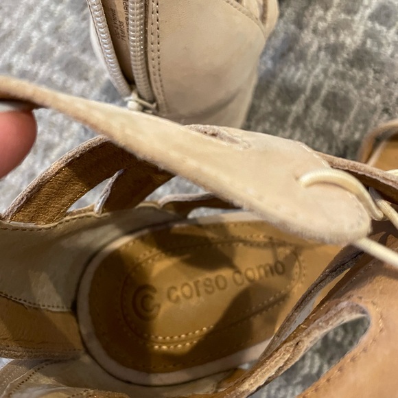 “Corso Como” open toe low block heel - Picture 5 of 7